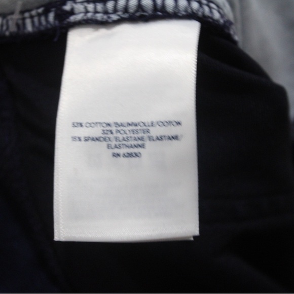 Lands End NEW w/tags women’s medium tall 10-12 navy blue pants NWT - Picture 10 of 11